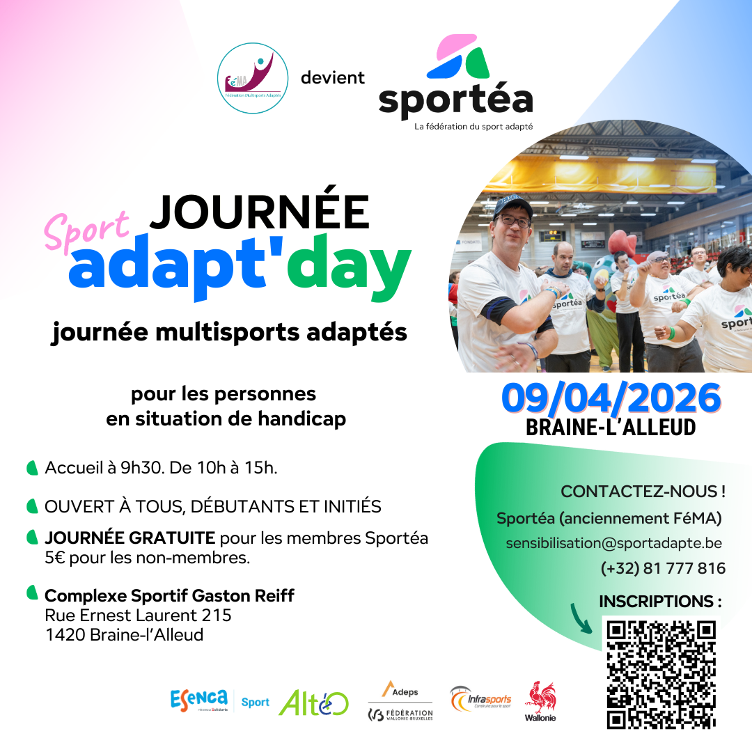 journée multisports adaptés braine-l'alleud