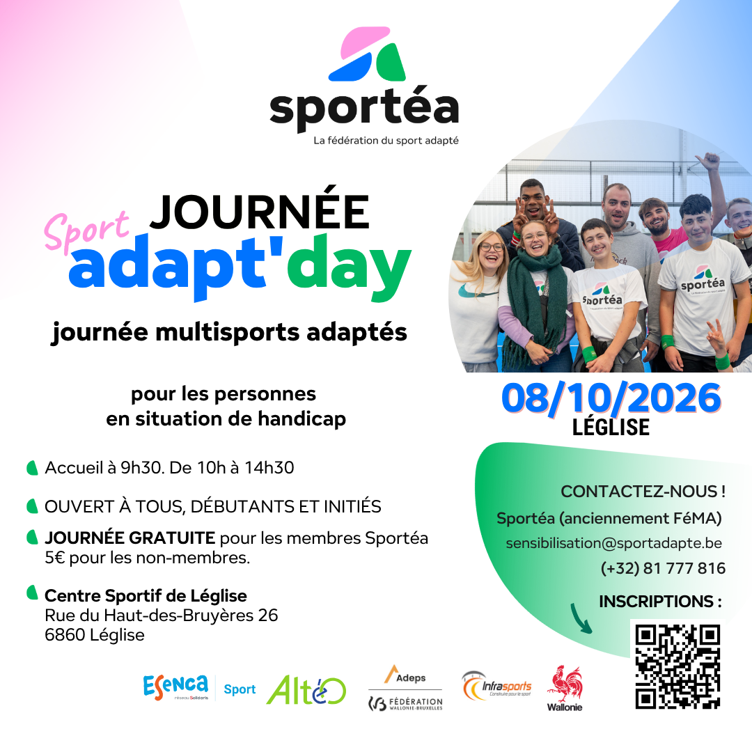 journée multisports adaptés à l'église sportéa