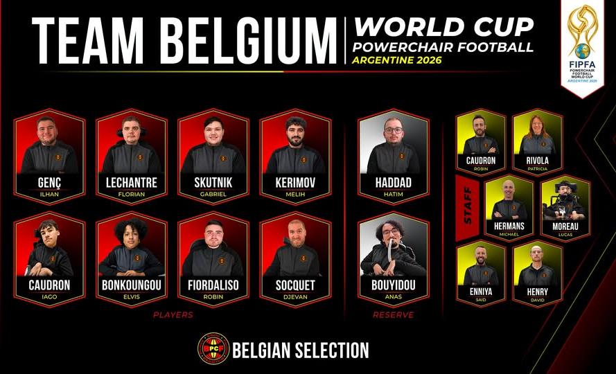 Team Belgium  Powerchair Football