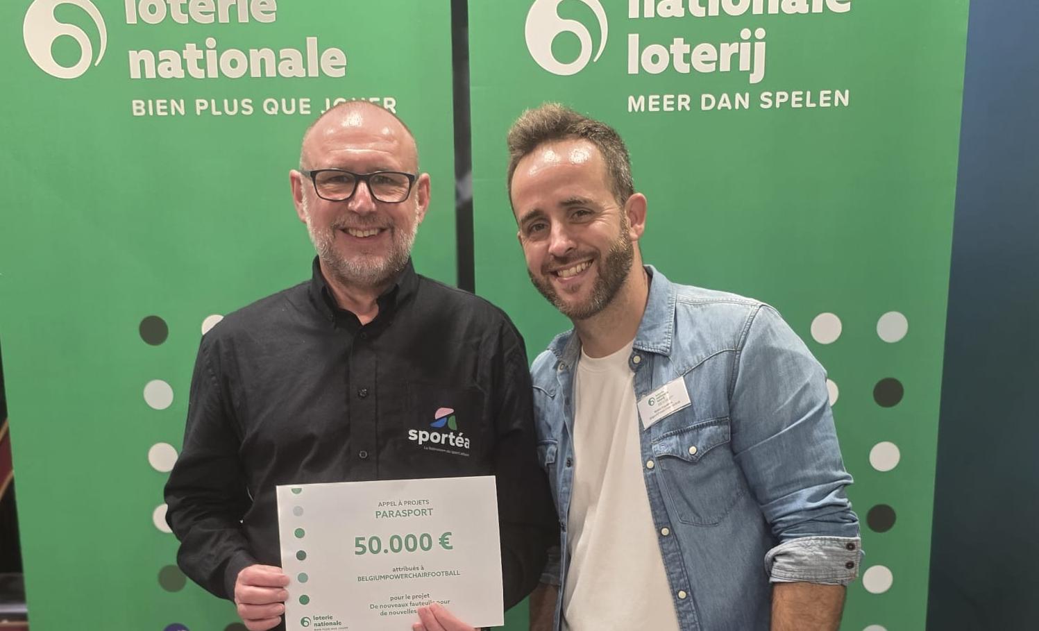 BPCF reçoit 50.000 euros pour développer le Foot Fauteuil